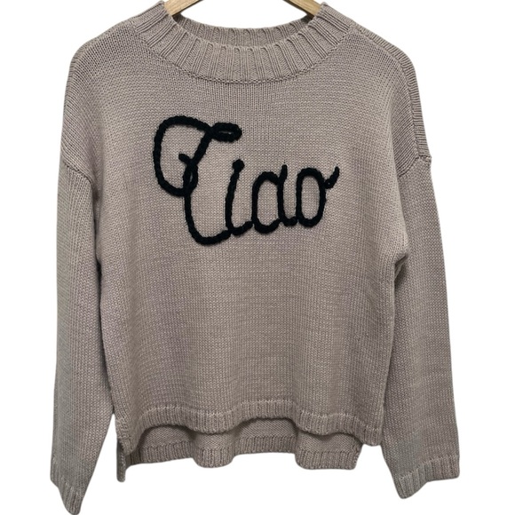 Wildfox Ciao Bella Knit Sweater Wool & Alpaca Blend Size Small - Picture 3 of 12